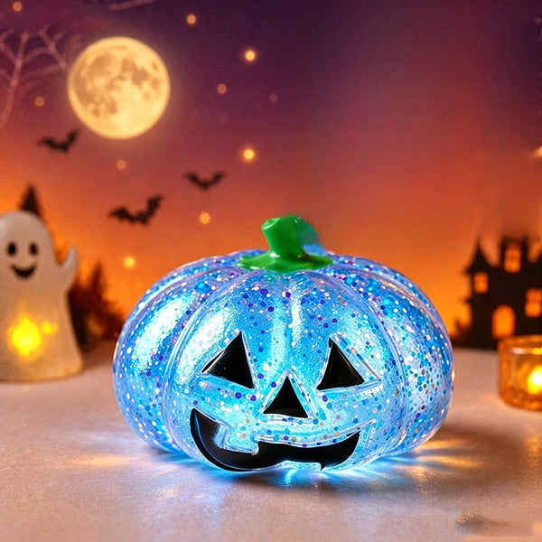Blue Pumpkin Head Squeeze